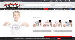 Desktop Screenshot of garderoba.si